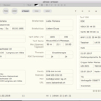 Adresse mit Tarif 590 Patientendaten